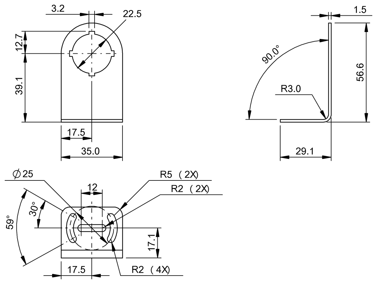 Brackets for Human Machine Interfaces