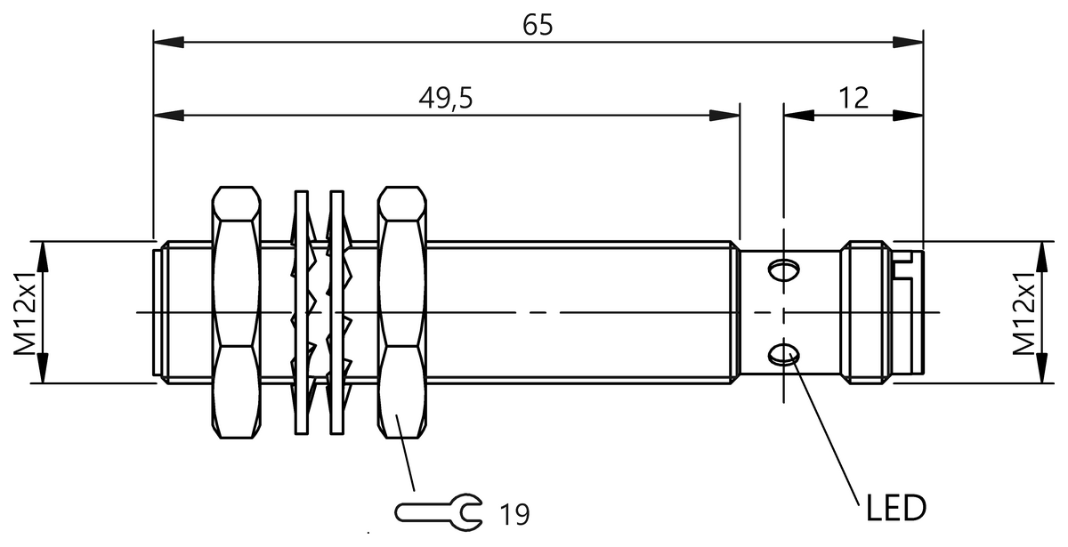 Inductive proximity switches and proximity sensors