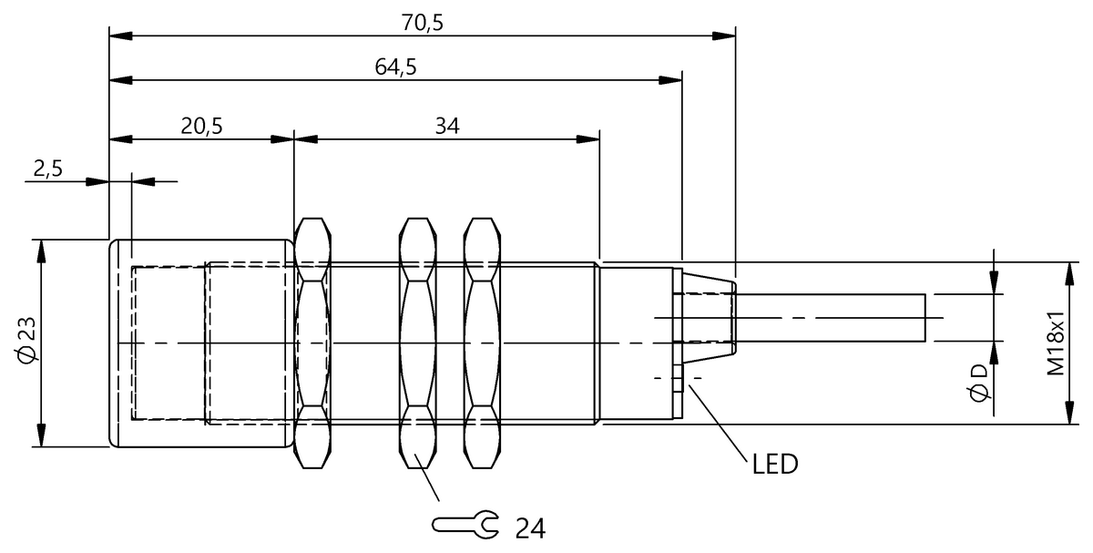 Induktive Sensoren für explosionsgefährdete Bereiche