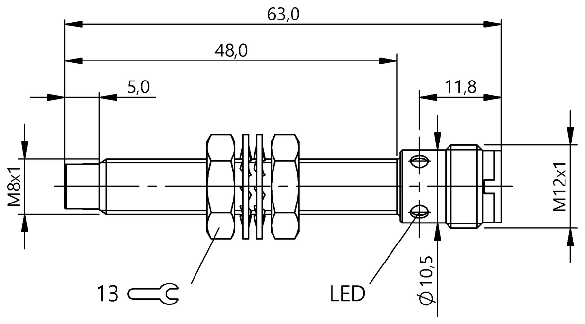 Inductive proximity switches and proximity sensors