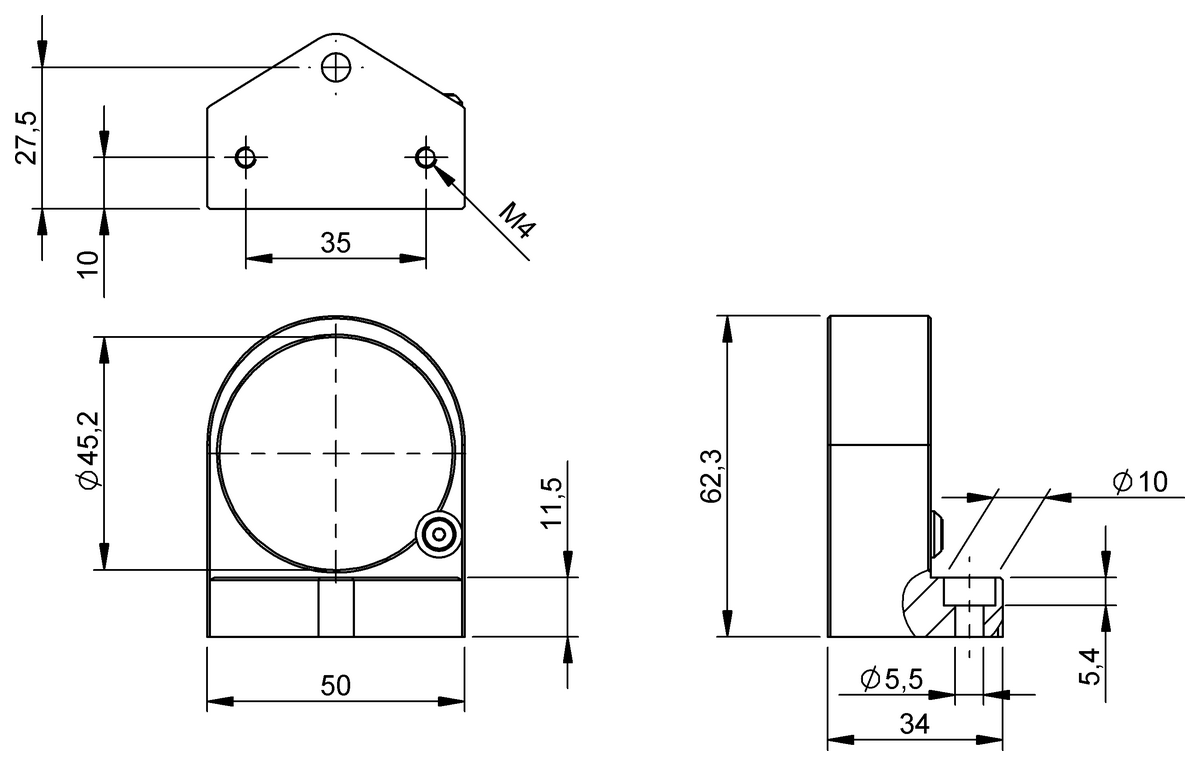 Universelle Halterungen