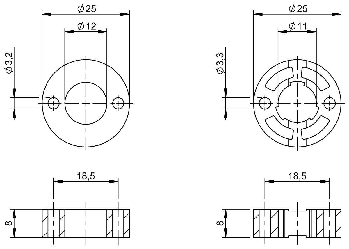 Magnet for rod style