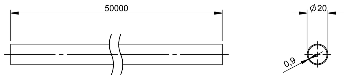 Protective tubes for cables
