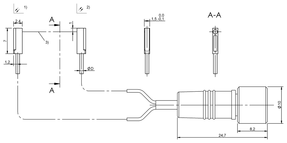 Micromote - optical sensor heads