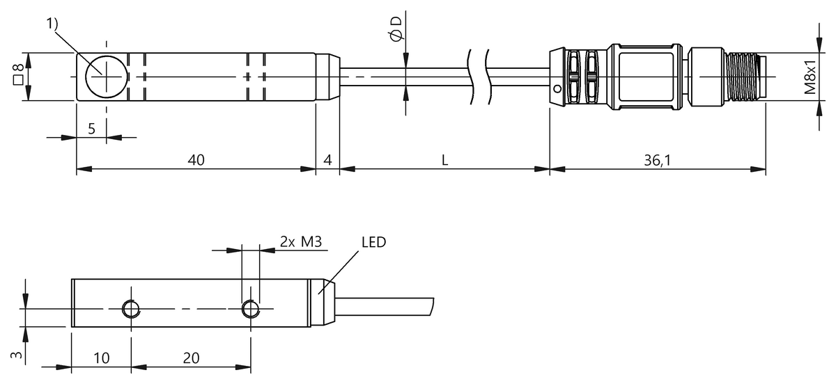 Inductive proximity switches and proximity sensors