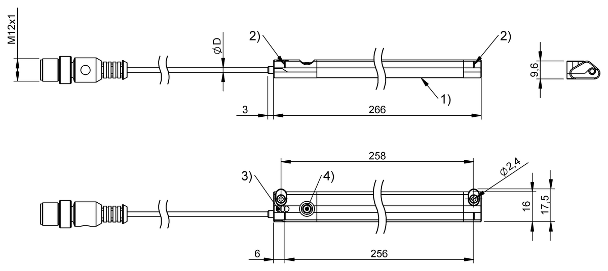 Système de mesure de position magnétique
