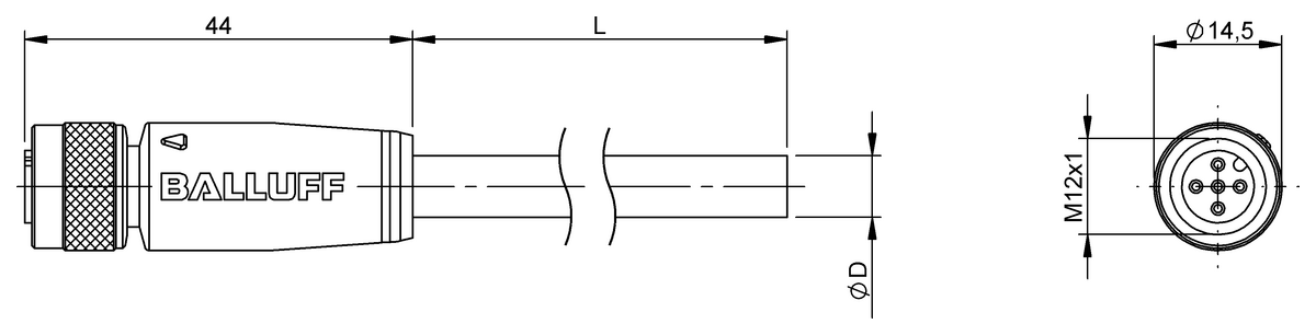 Single-ended cordsets