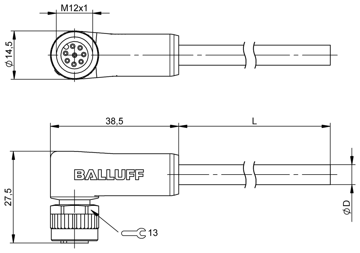 Single-ended cordsets