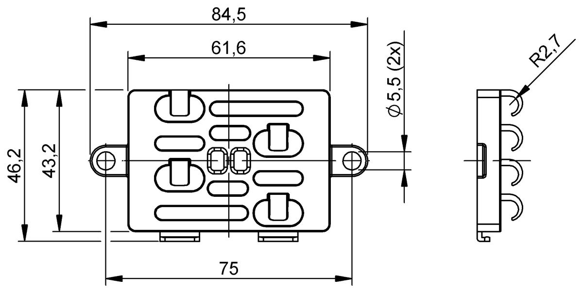 Sistema de montaje adaptable
