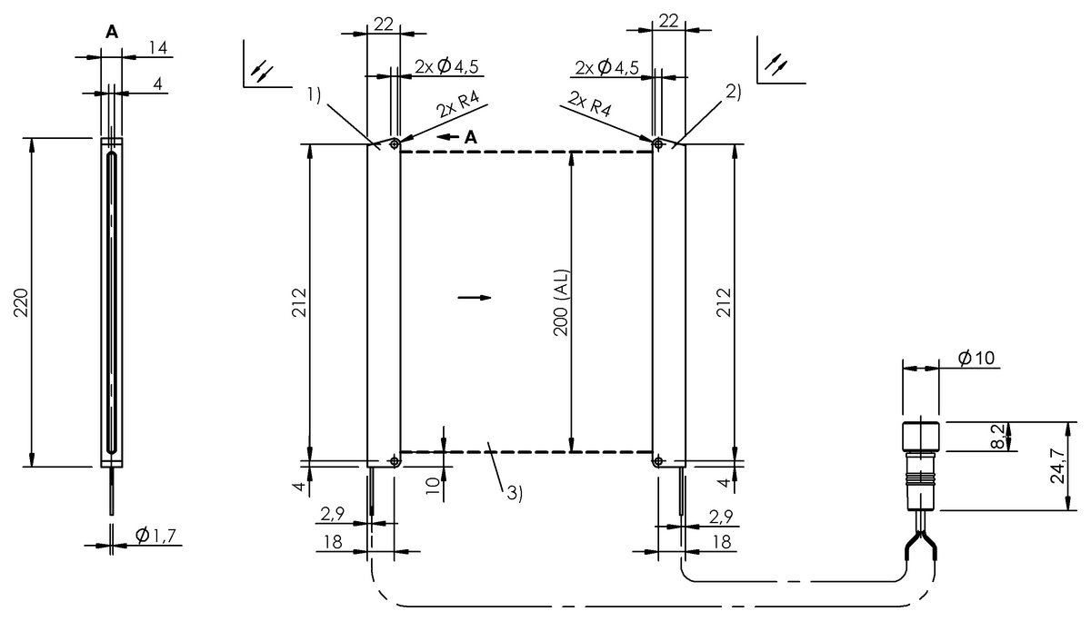 Micromote - optical sensor heads