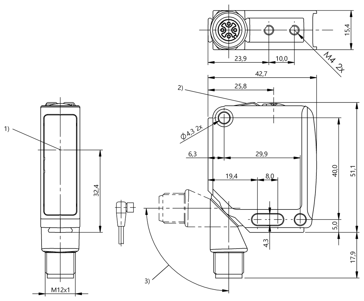 Through-beam sensors