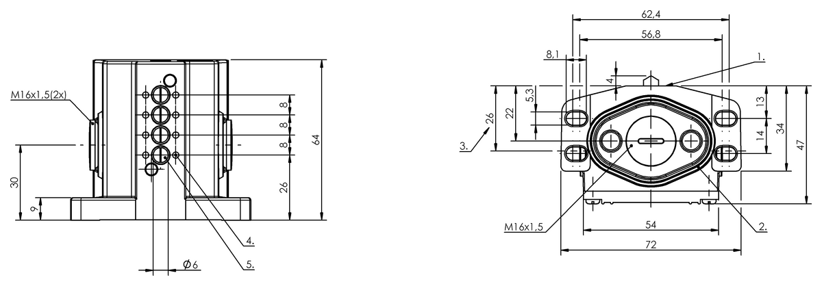 Pozitif açılmalı mekanik çok konumlu limit sviçleri
