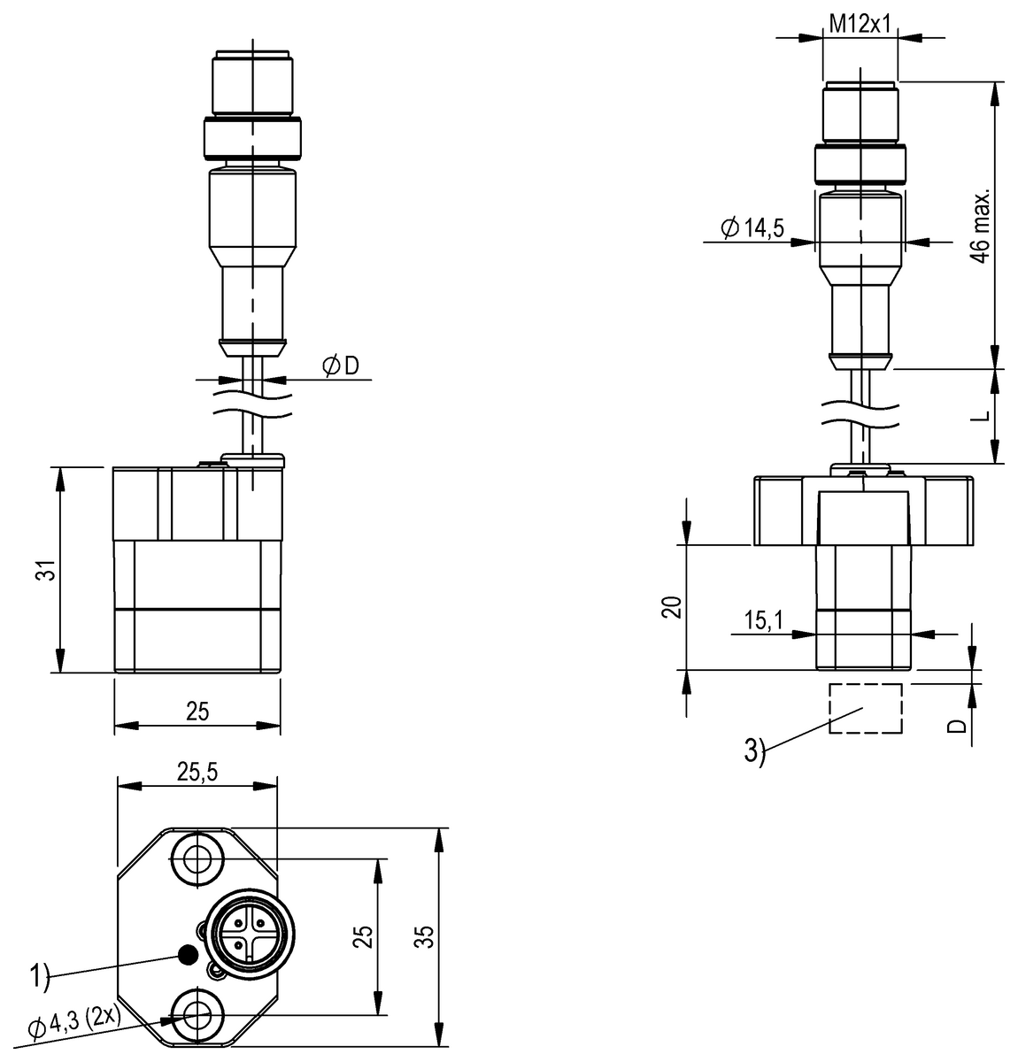 Inductive position sensors