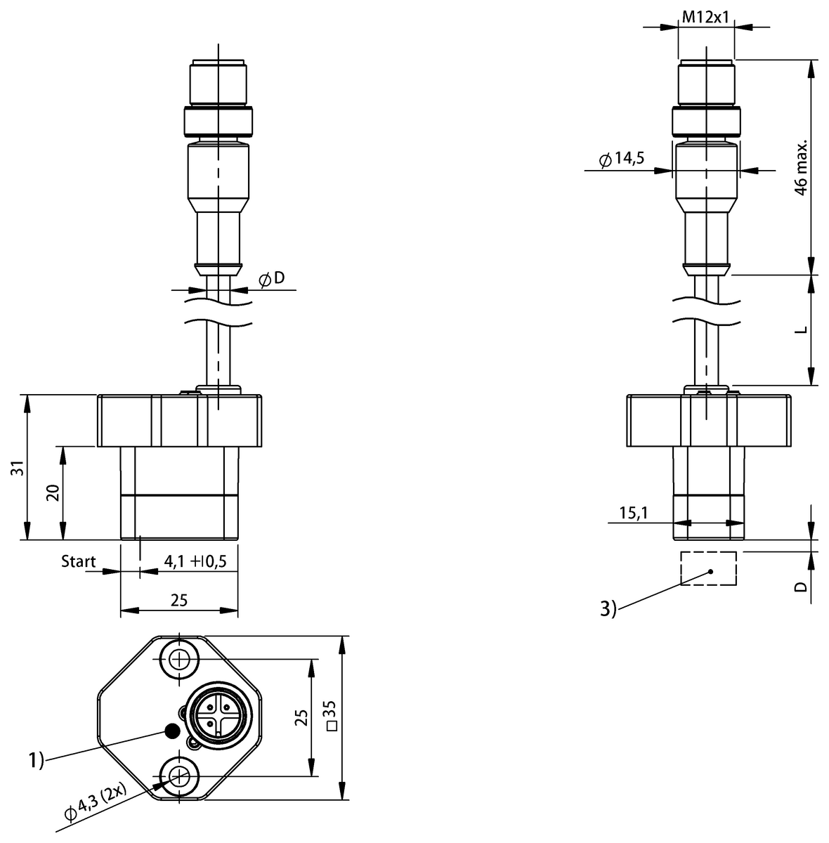 Inductive position sensors