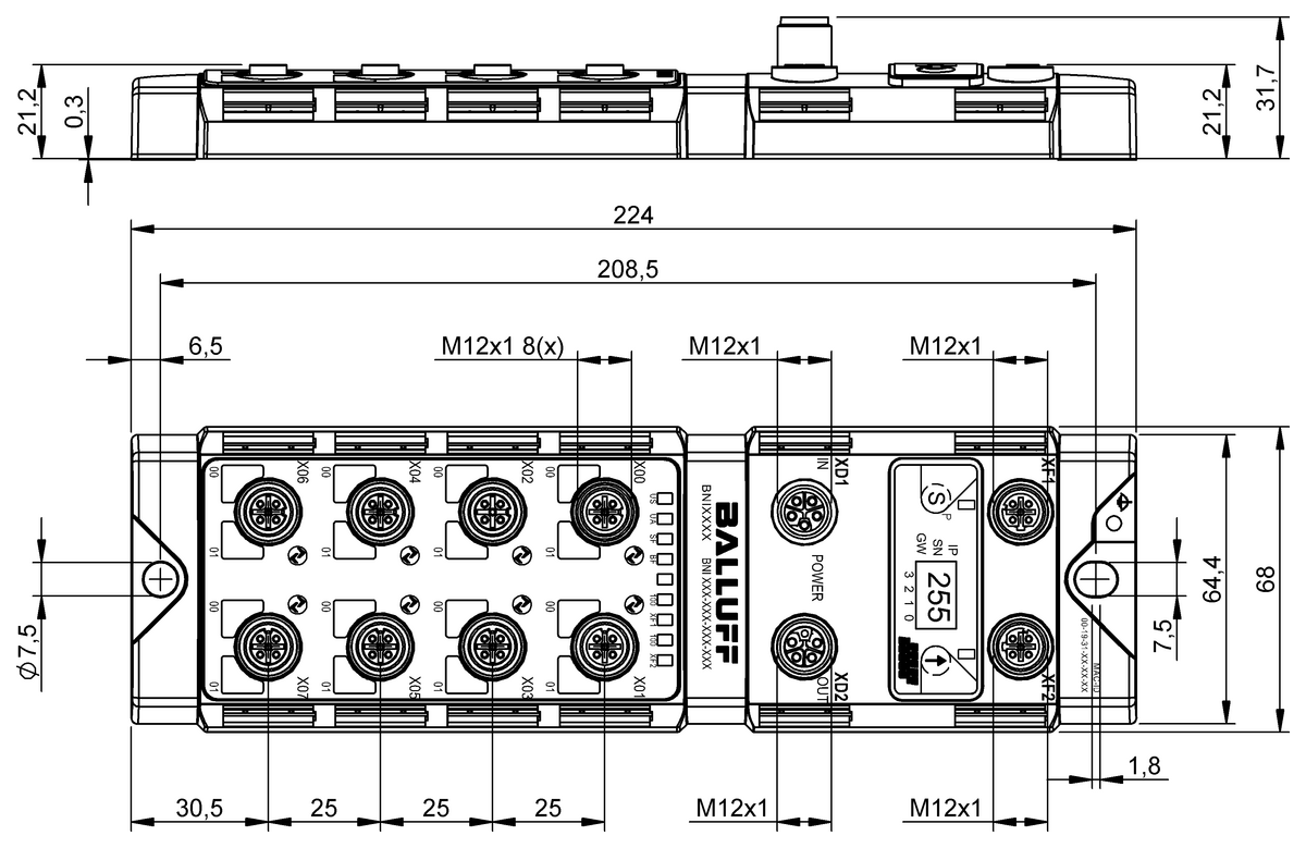 Network blocks for Profinet