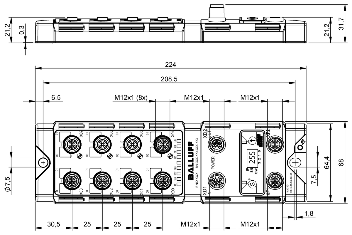 Network blocks for Profinet