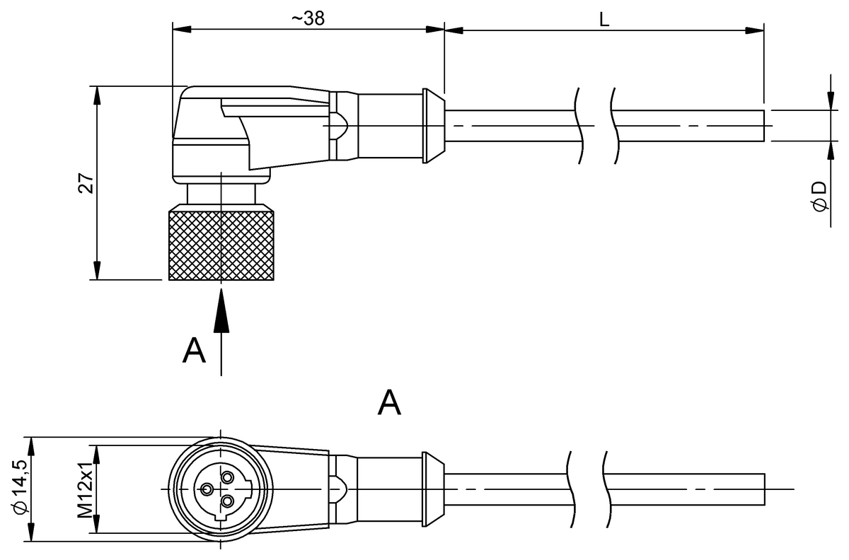 Connettori sfrangiati