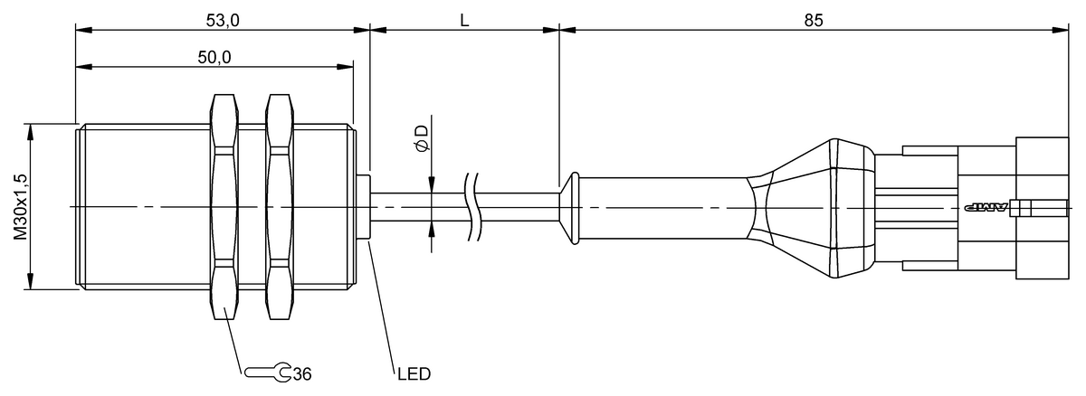 Inductive proximity switches and proximity sensors