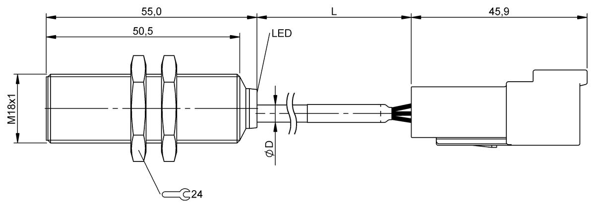 Inductive proximity switches and proximity sensors
