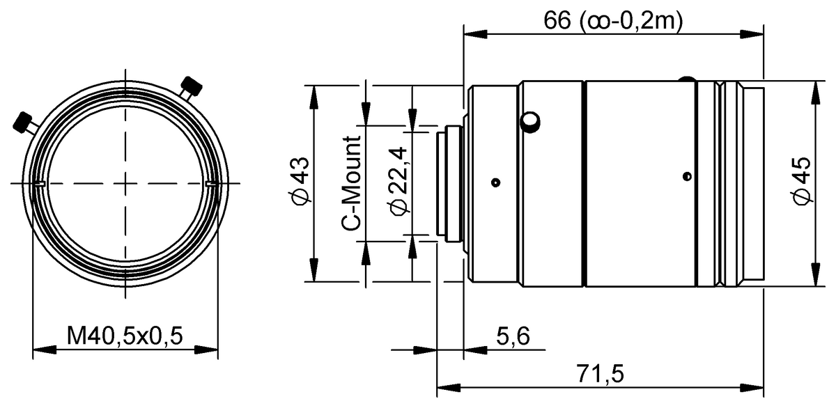 Optics: Diaphragms, filters, lenses, deflectors