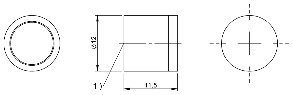 Tag RFID LF (70/455 kHz)