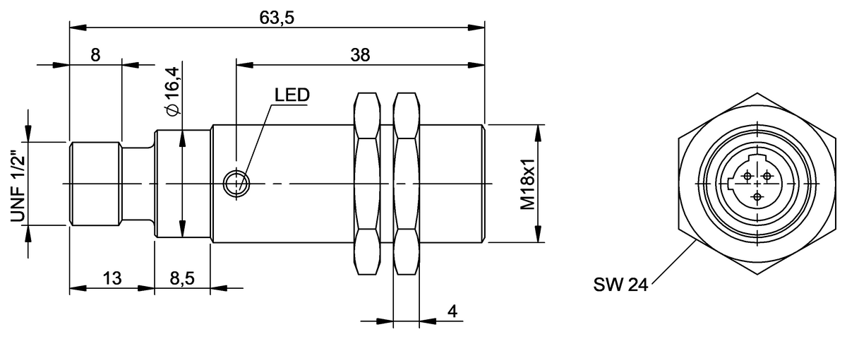 Inductive proximity switches and proximity sensors