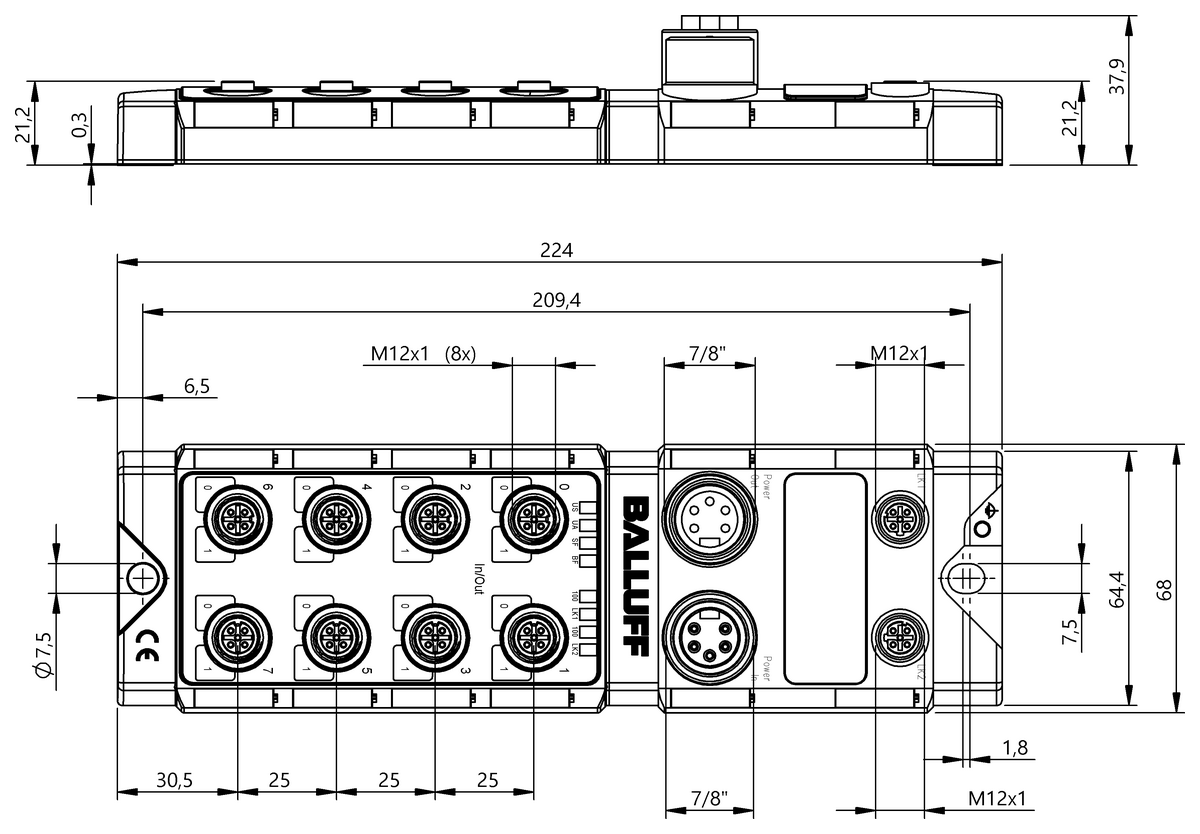 Profinet 네트워크 모듈