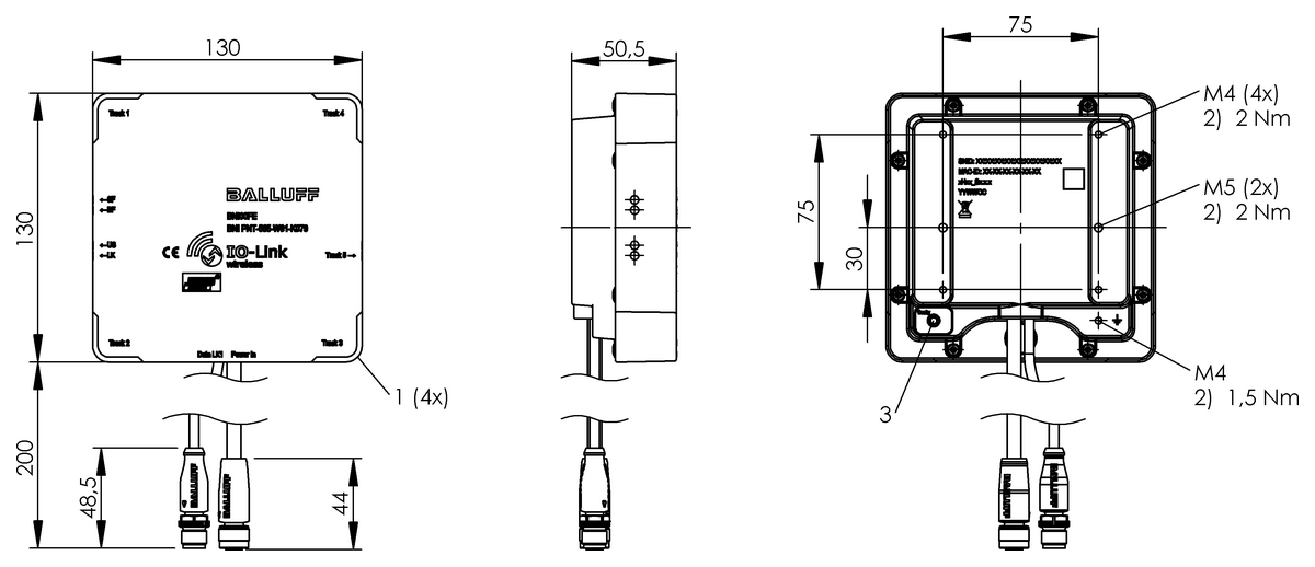 IO-Link Wireless Netzwerk-Module