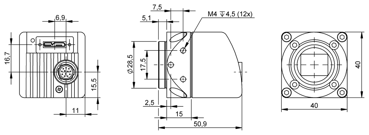 SWIR und UV Kameras