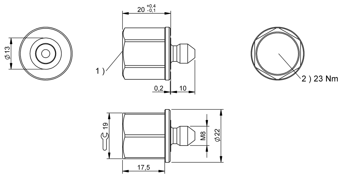 HF data carriers (13.56 MHz)