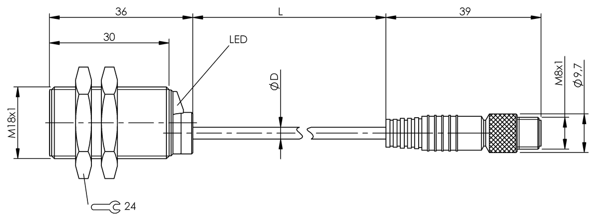 유도식 간격 센서
