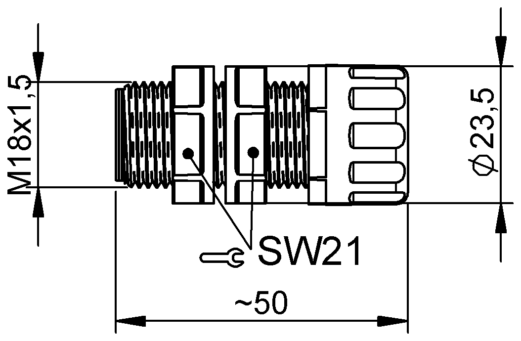 Proximity sensor mounts with positive stops