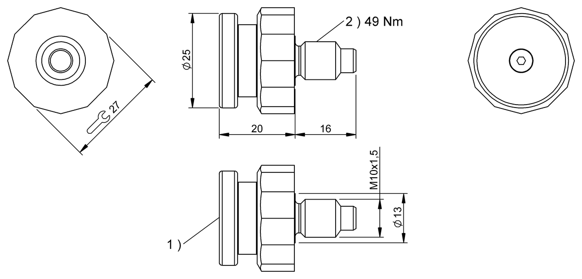 BIS M-132-10/L-HT-SA5