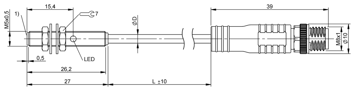 Inductive proximity switches and proximity sensors