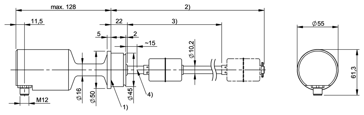 Systèmes magnétostrictifs pour la mesure de niveau