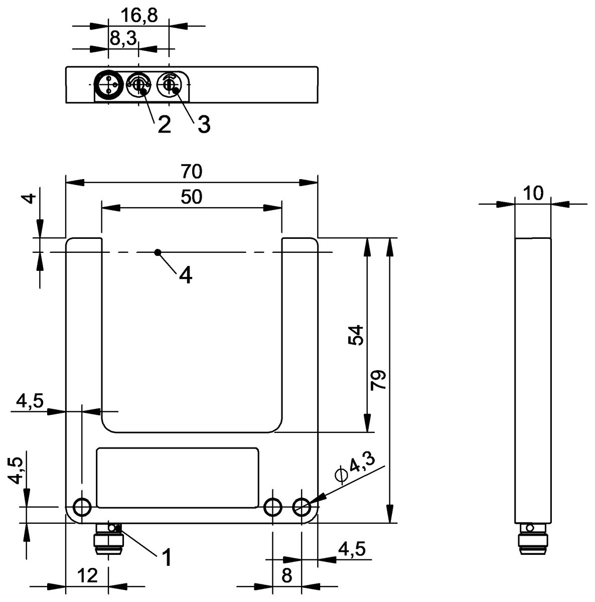 Fork sensors and angle sensors