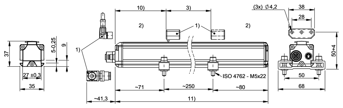 Magnetostriktive Positionsmesssysteme in Profilbauform