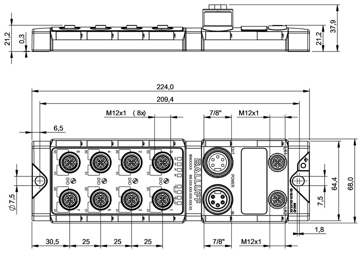Network blocks for Profinet