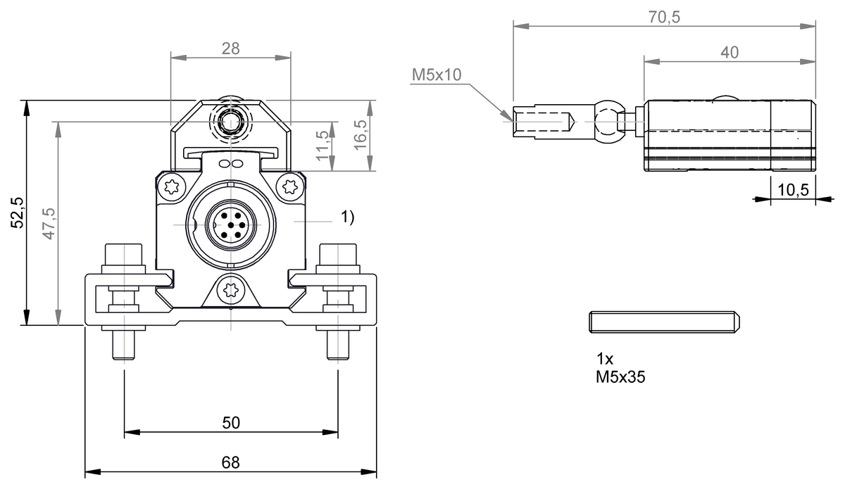 Positionsgeber für Profilbauform