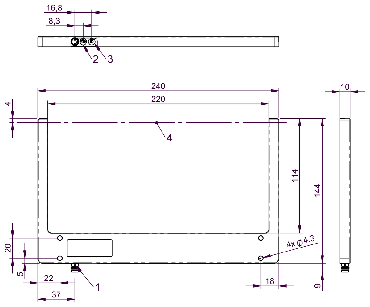 Fork sensors and angle sensors