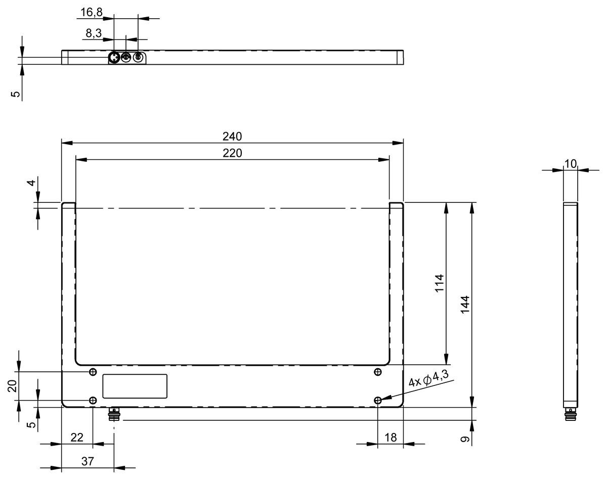 Fork sensors and angle sensors