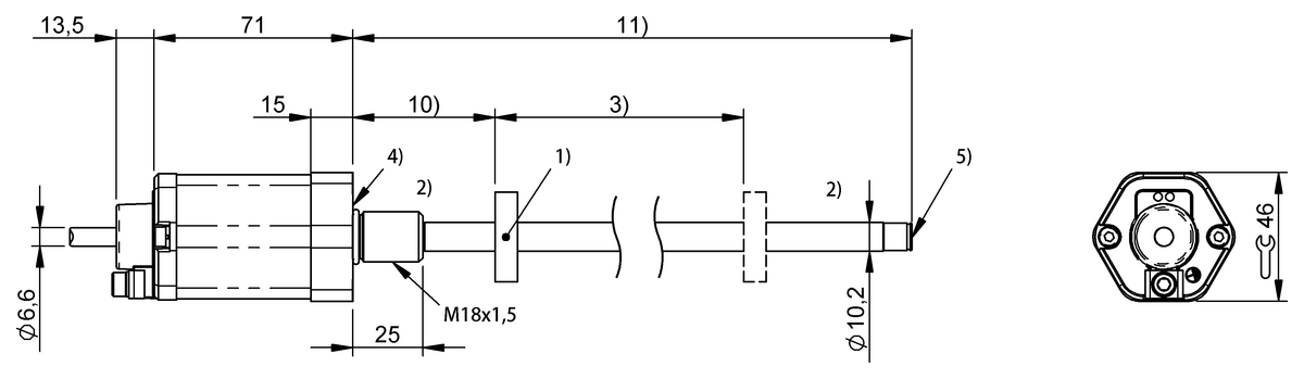Magnetostriktive Positionsmesssysteme für explosionsgefährdete Bereiche
