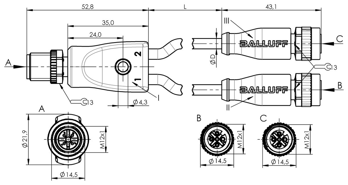 Y-Verteiler