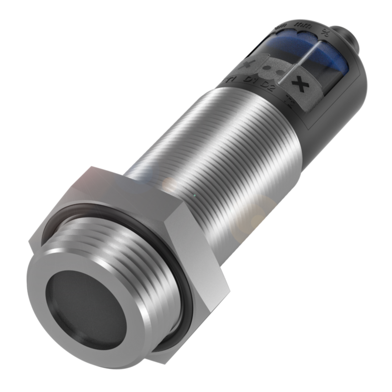 Pressure-rated ultrasonic sensors