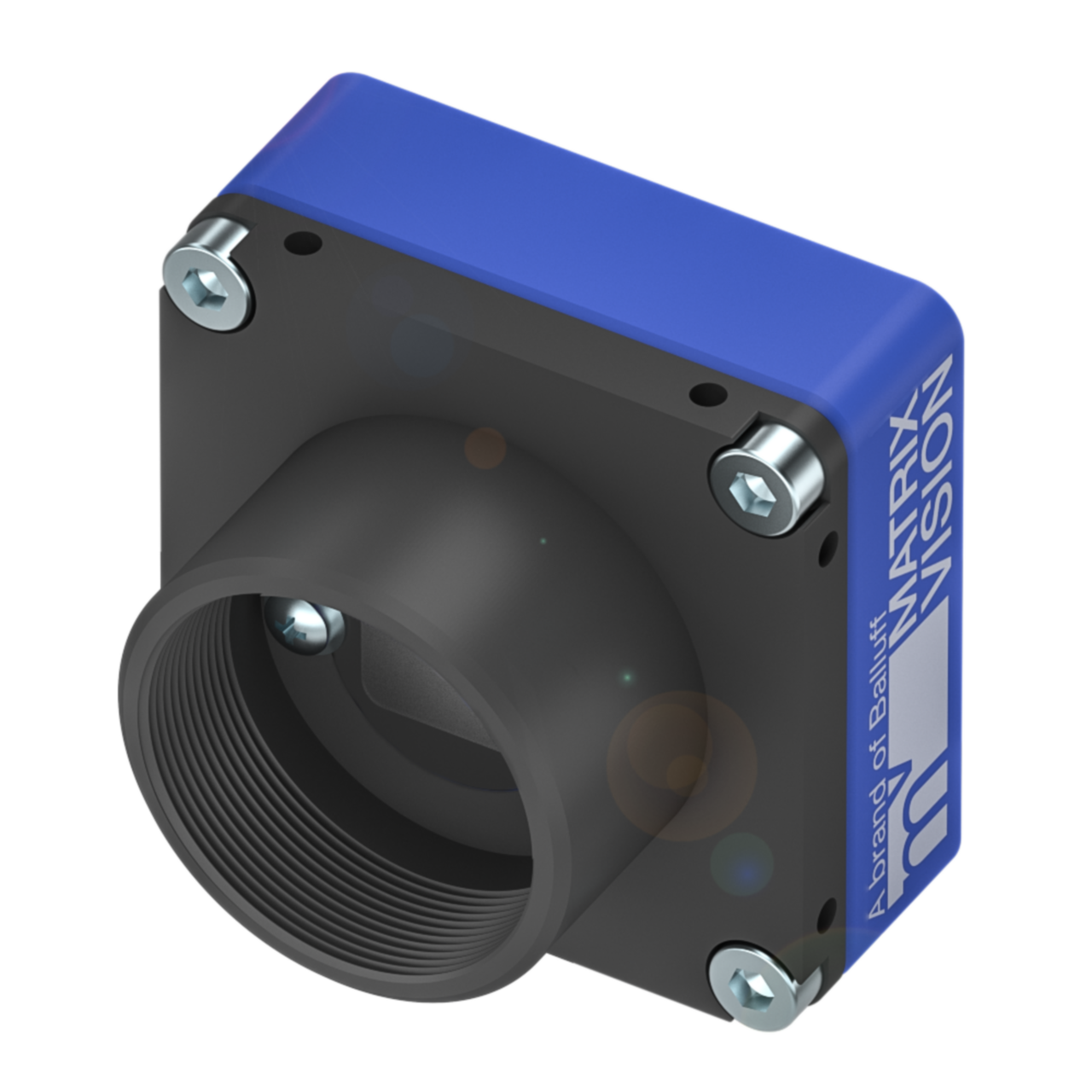 Matrix Vision USB 2.0 board-level camera BlueFox-M102aG W/ LENS & LED LIGHT
