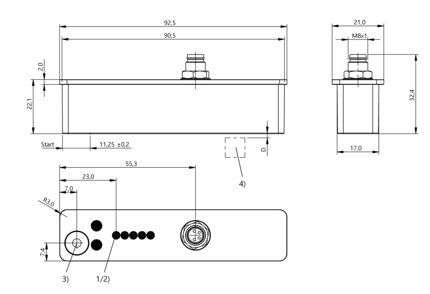 Bip000c (bip Ed2-b070-03-s75) Inductive Positioning Systems - Balluff