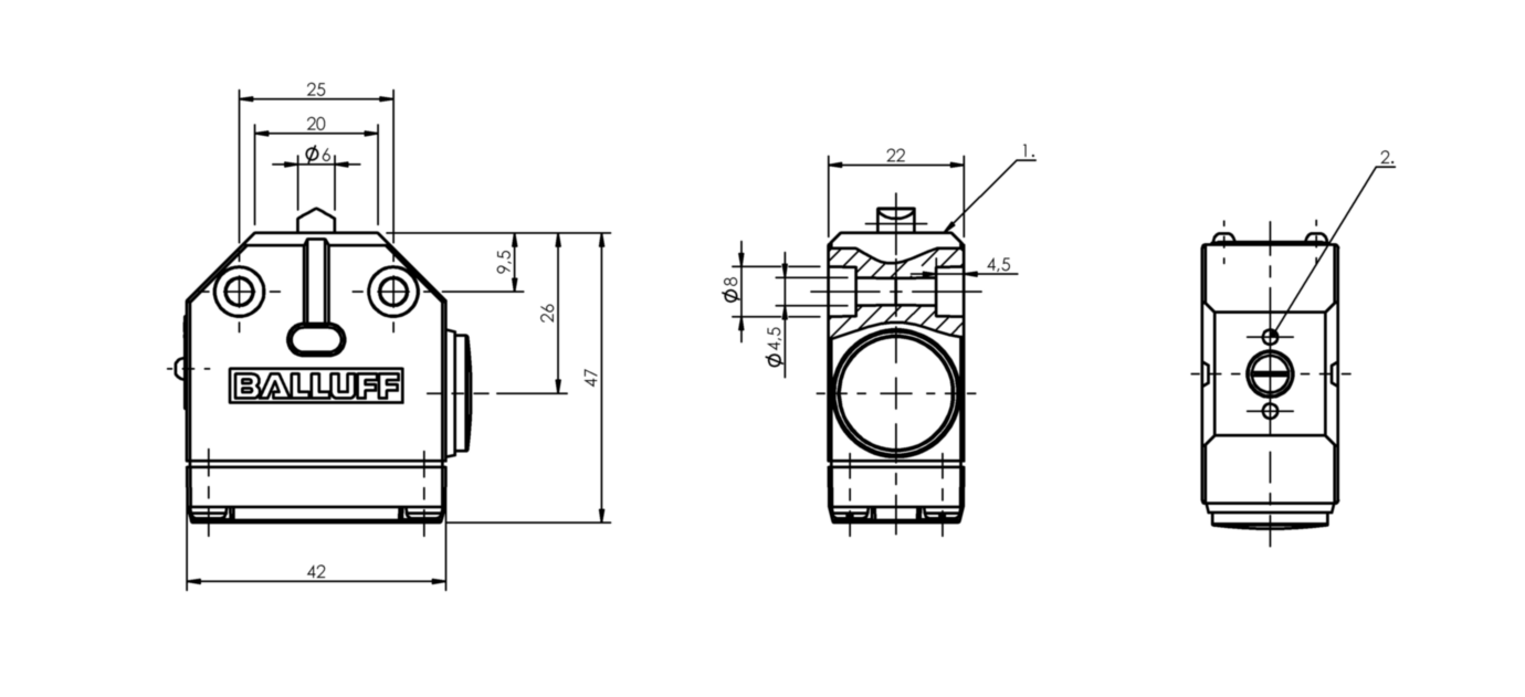 BNS0453 (BNS 813100D49) Mechanical single position limit switches