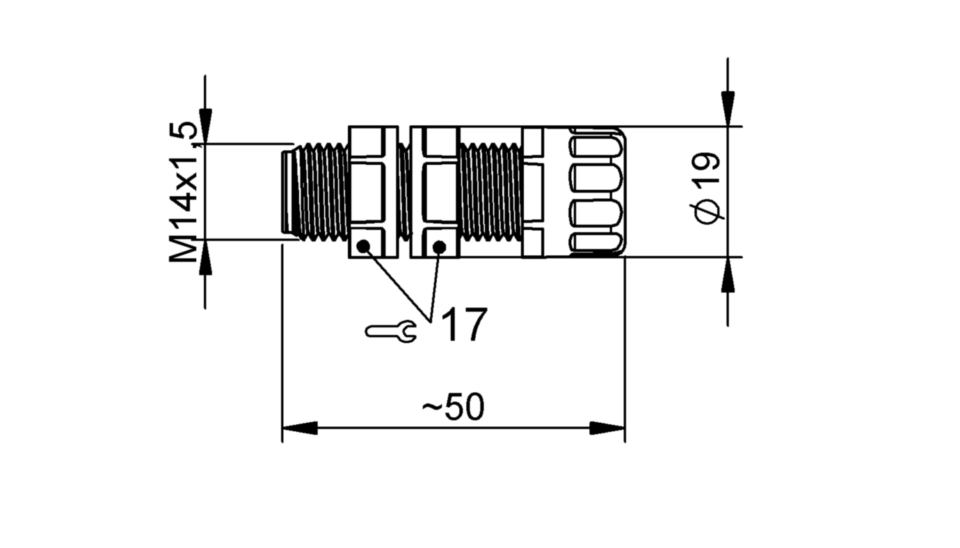 BAM045T (BAM MC-XA-069-M8-B-F) Proximity Sensor Mounts With Positive ...