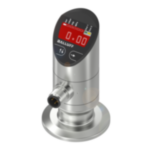 Front flush pressure sensors