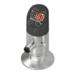 Front flush pressure sensors